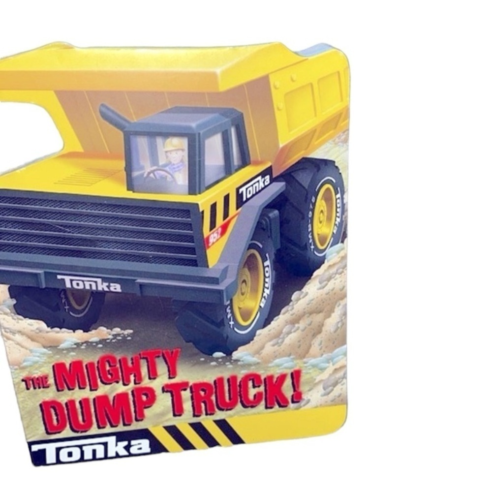 TONKA mighty dump truck hardback children’s small book
